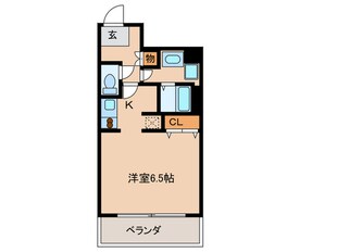 アリビオ京橋の物件間取画像